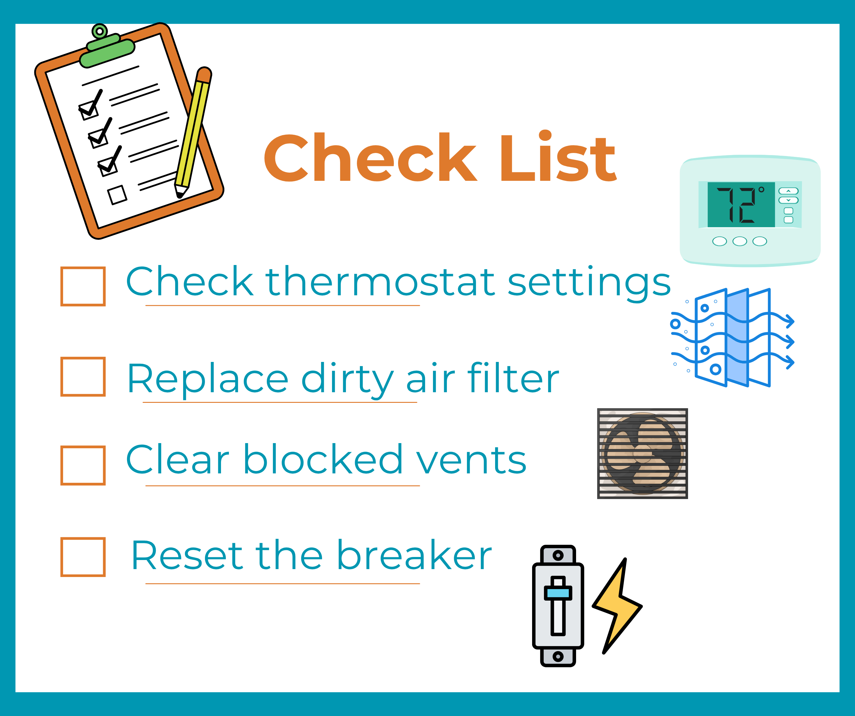 troubleshooting checklist